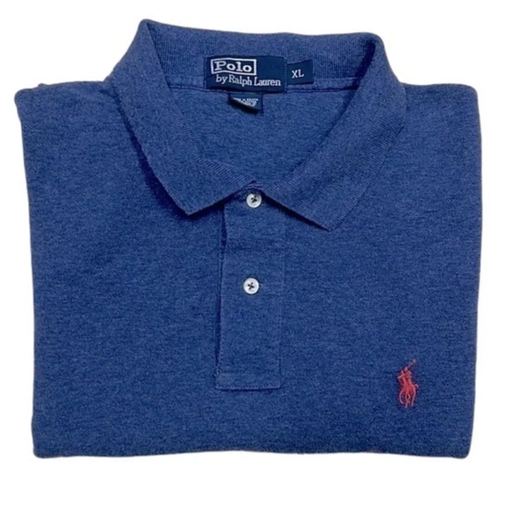 Polo Ralph Lauren Long Sleeve‎ Classic Knit Blue Mens XL